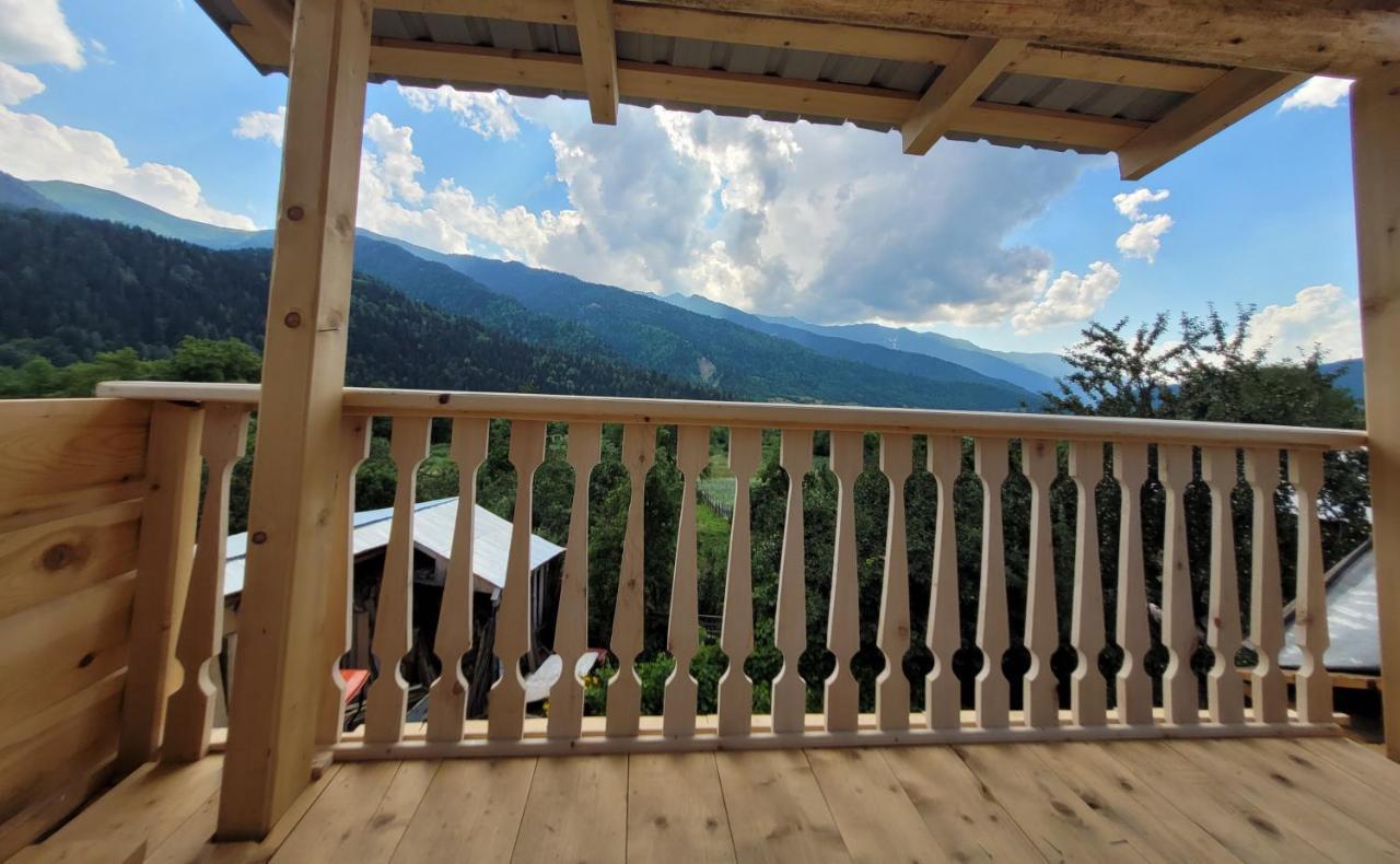 Ecohouse Svaneti Mestia Bagian luar foto